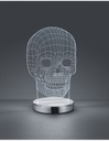 Lampada da Tavolo Skull Led Dimmerabile H21 cm Trio Lighting