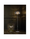 Lampada da Tavolo Vapore Vetro Cromo E Pendenti Ø28 cm Trio Lighting