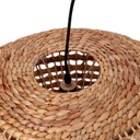 Lampadario rattan naturale con attacco cm ø60h29