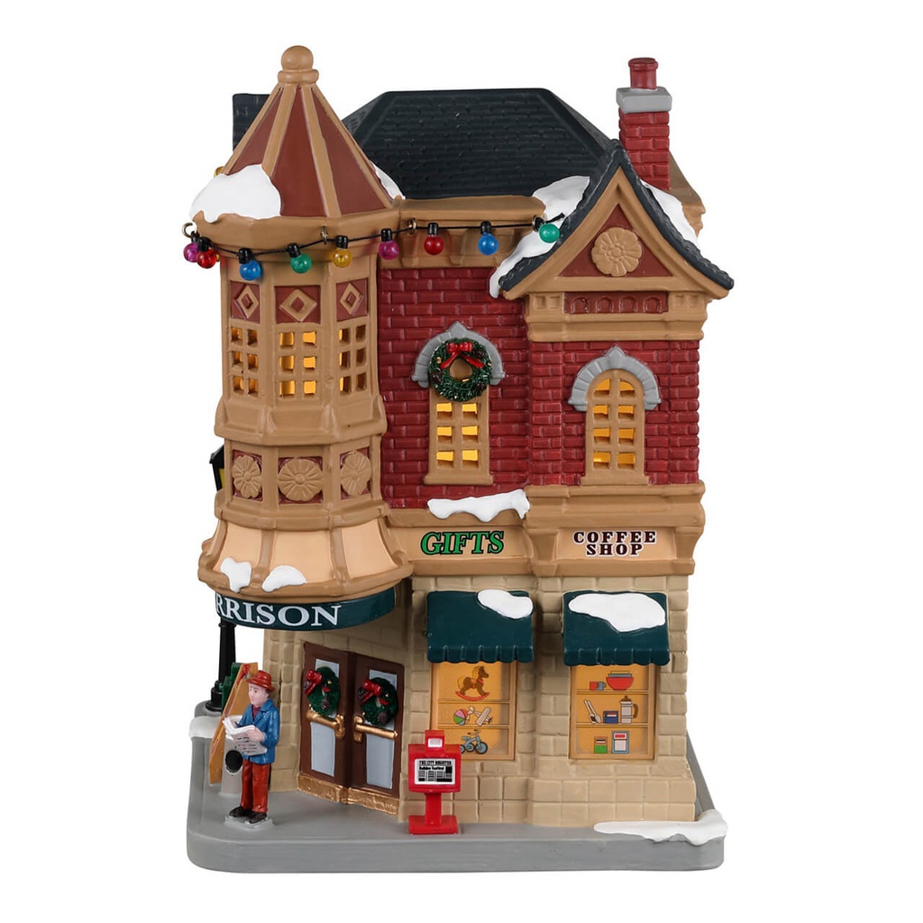 Lemax Harrison Five &amp; Dime - Harrison Cinque &amp; Dieci per villaggio di Natale