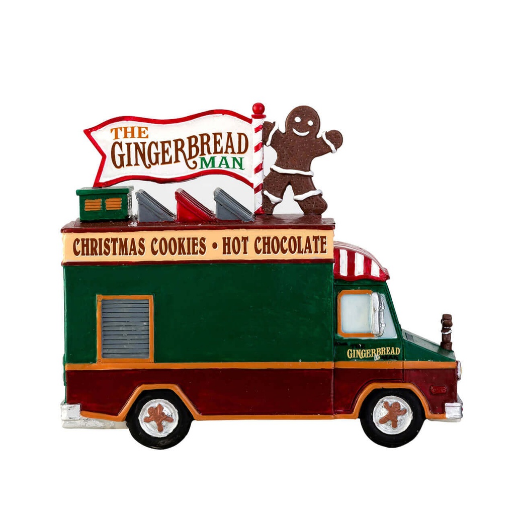 Lemax The Gingerbread Man Set Of 3 - Il set di 3 Gingerbread Man per villaggio di Natale