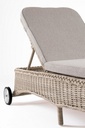 Lettino con Cuscino con Ruote Jupiter New  Cod.0660342