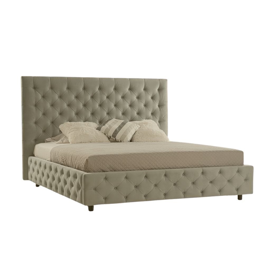 Letto matrimoniale contenitore Sondrio tortora EFFEZ