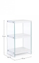 Libreria 3P Line Wood Bianco  