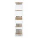 Libreria 4 ripiani e due cassetti Line Kenya 90x39x180h cm