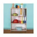 Libreria da ufficio a 3 ripiani colore sonoma cm 72x34xh.109 EFFEZ