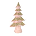 Albero tessuto rosa cm23x11h42
