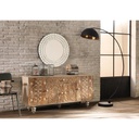 Madia 4 ante 1 cassetto in Legno di mango marrone 47x 160x h. 75 cm