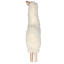 Alpaca legno tessuto biancocm 26x4h22