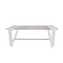 Mensola da bagno in alluminio bianco Dimensione 50 x 29.5 x 20 cm