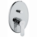 Miscelatore Monoc. Incasso Doccia Con Deviatore Linea Blu