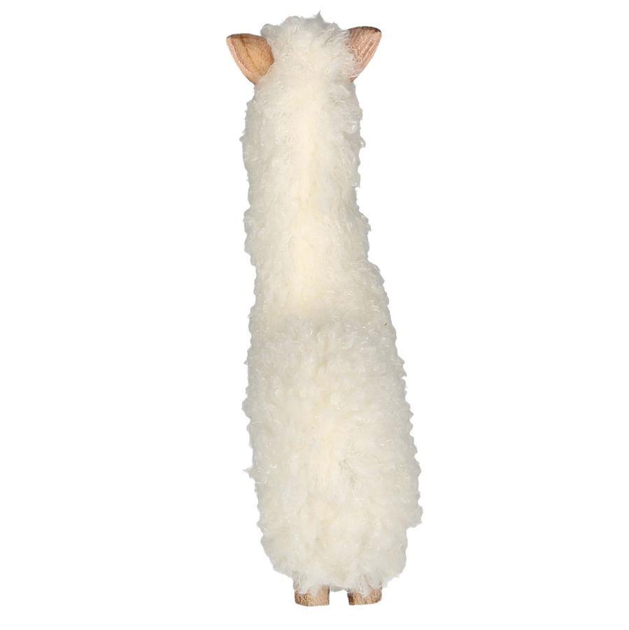 Alpaca legno tessuto biancocm 33