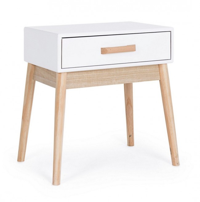 Mobiletto ORDINARY bianco 1 cassetto 48h cm