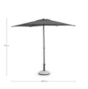 Ombrellone Samba C-Snodo 2.7M Ant-Gri Sc