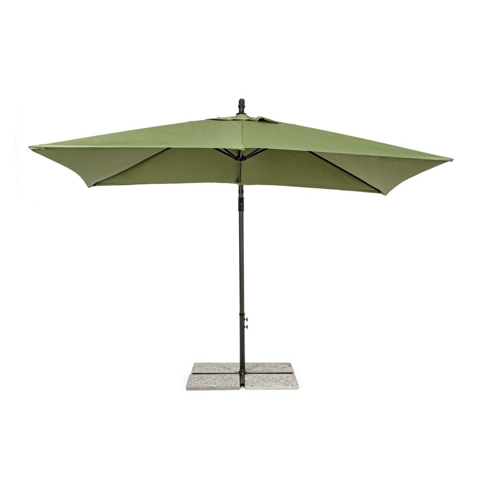 Ombrellone a braccio Texas 2x3 cm antracite-olive