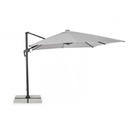 Ombrellone a braccio in alluminio grigio chiaro LED Ines 3x3 cm (copia)