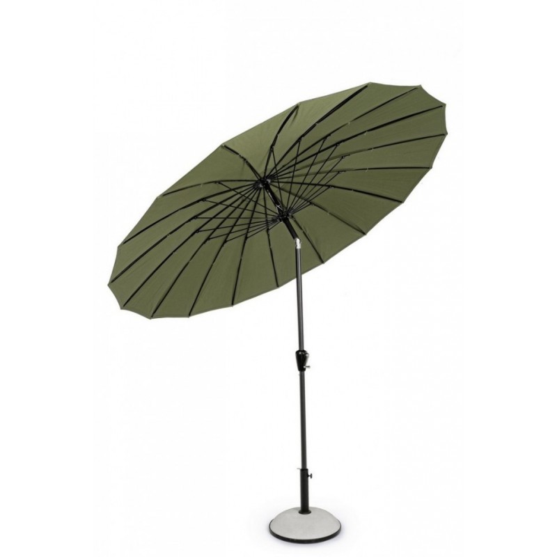 Ombrellone da giardino Atlanta cm 270x h240 con snodo Antracite-Olive