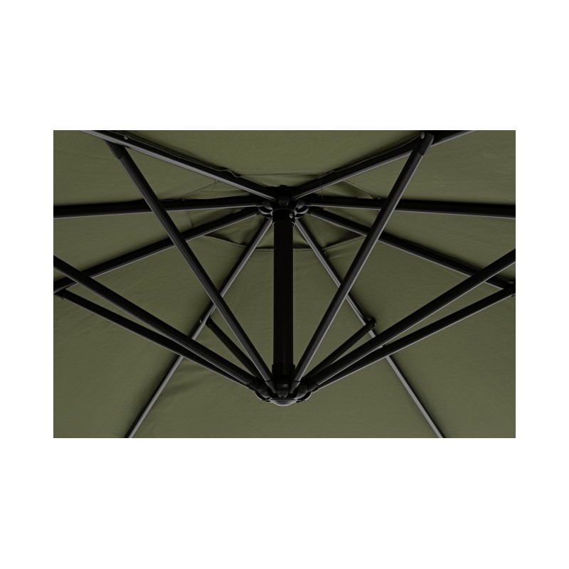 Ombrellone da giardino con braccio a 360°Texas cm 300x h260 Antracite-Olive