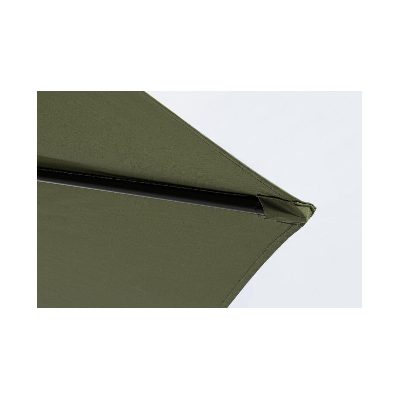 Ombrellone da giardino con braccio a 360°Texas cm 300x h260 Antracite-Olive