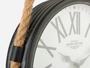 Orologio in ferro da parete Charles carrucola