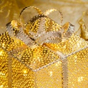 Pacco Regalo VPM Champ. 3AA 13x13xH16,5cm
 Luci di Natale