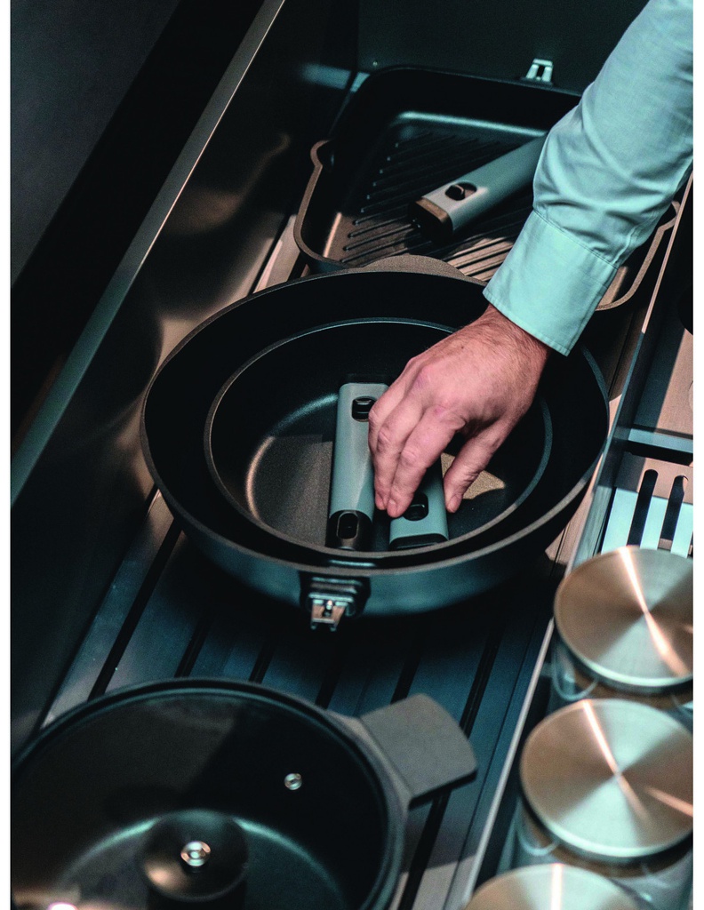 Padella Cm. 28 Con Manico Removibile Cook&amp;Space