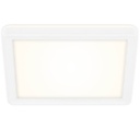 Pannello LED sottile, 19 cm, 1400 lumen, 12 watt, bianco