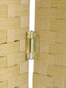 Paravento paper 3 ante naturale cm40x3h175