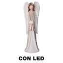 Angelo resina led oro cm22x15h66