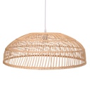 Lampadario rattan naturale con attacco cm ø60