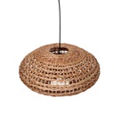 Lampadario rattan naturale con attacco cm ø60h29