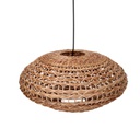 Lampadario rattan naturale con attacco cm ø60h29