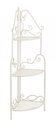 Angoliera classica 3 ripiani Giselle crema