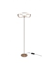 Piantana Charivari Diffusore Fiocco Led Dimmer Ottone Trio Lighting