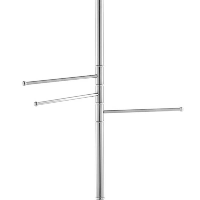 Piantana H177 cm cromata a 6 bracci porta accappatoi e ...