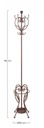 Appendiabiti Melanie Marrone  Cod.0723009