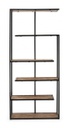 Libreria 5 piani in metallo stile industriale