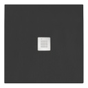 Piatto doccia Serenity Quadrato Grigio 7037 - 90x90 cm