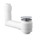Piletta lavabo con troppopieno integrato - Innovativa soluzione 63 x 1&quot;1/4