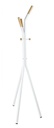 Appendiabiti in acciaio Bianco ALAIN 46x46x h178 cm