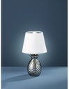 Lumetto Decorativo Pineapple Argento con Paralume Bianco Ø20 cm Trio Lighting