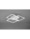 Plafoniera Bianca 3 Quadrati Orientabili Led Dimmer Mobile Trio Lighting
