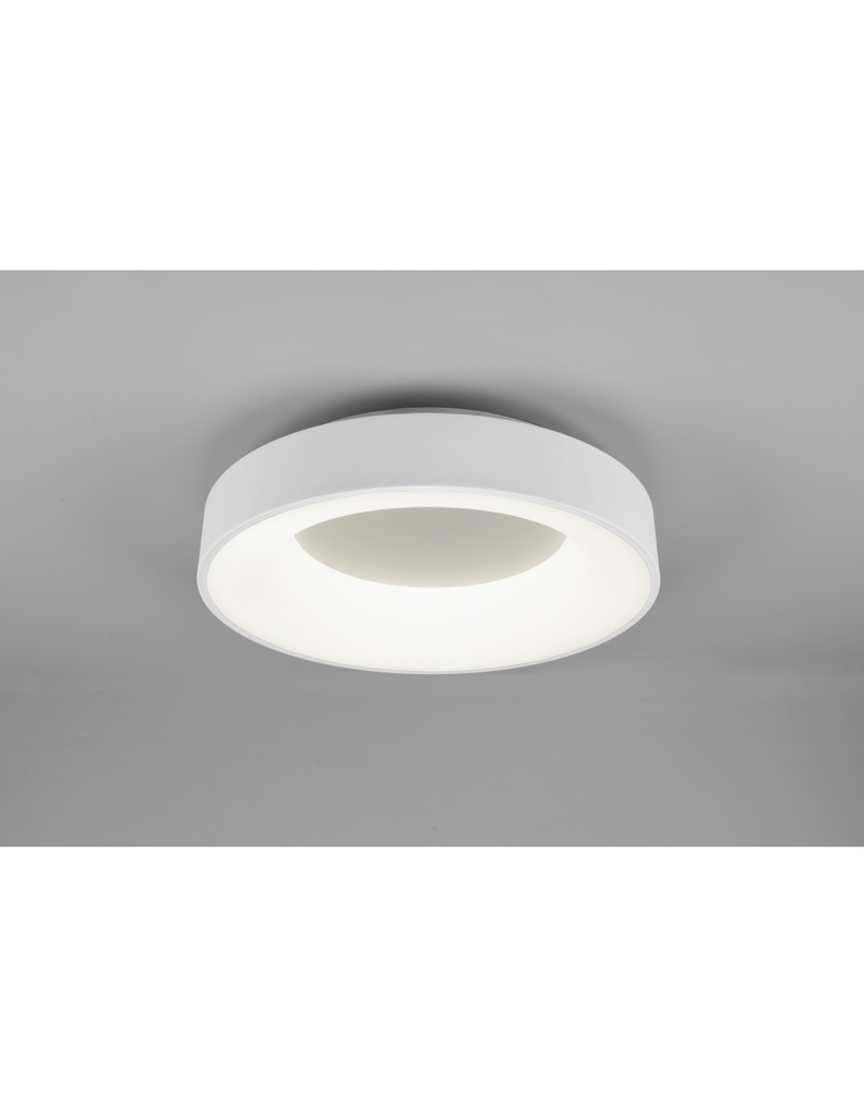 Plafoniera Girona Led 27w Dimmerabile Bianco Ø45 cm Trio Lighting