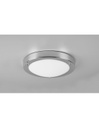 Plafoniera Rotonda Bagno Condus Cromo e Vetro Opale IP44 Trio Lighting