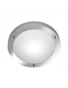 Plafoniera Rotonda Bagno Condus Cromo e Vetro Opale IP44 Trio Lighting