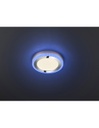 Plafoniera Rotonda Slide Doppio Led Rgbw Dimmerabile Bianco Ø25 cm Trio Lighting