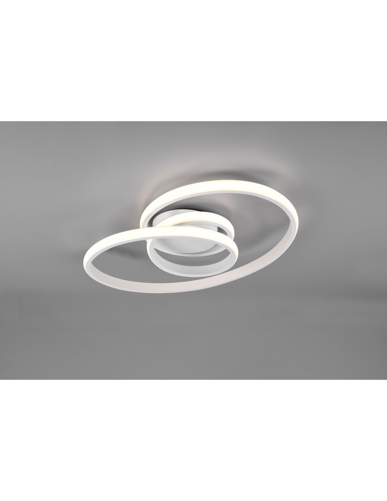Plafoniera Sansa Led 18,5w Dimmerabile Bianco L53 cm Trio Lighting