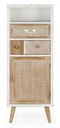 Mobile 1 Anta 2 Cassetti Eloise in legno naturale cm 48x35x121h