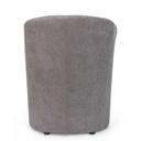 Poltrona in legno e tessuto Grigio Scuro BELIZE 64,5x63x h76 cm