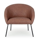 Poltrona in velluto stile design